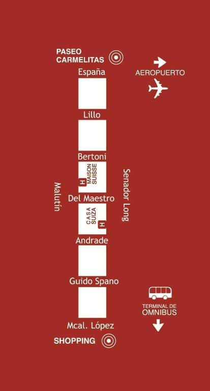 Hostal Casa Suiza Asunción Eksteriør billede